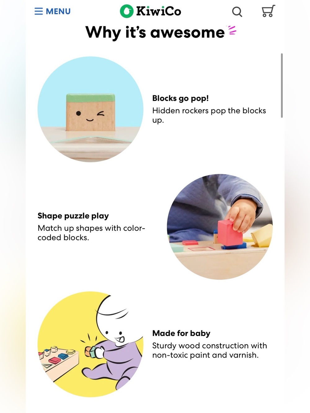 KiwiCo Pop-Up Shape Sorter Puzzle - Picture 14 of 16